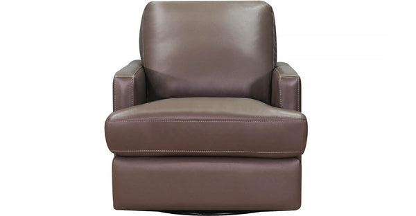 Georgia Swivel Leather Chair