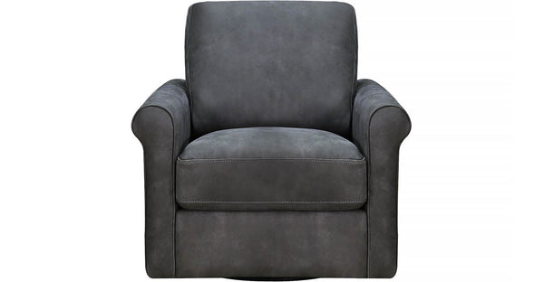 Brookfield Swivel Leather Chair