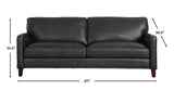 Beacon Leather Sofa Collection, Quartz Gray