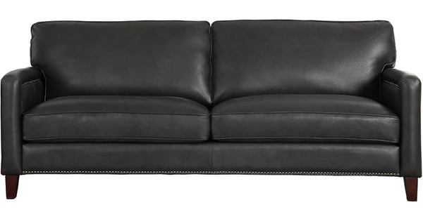 Beacon Leather Sofa Collection, Quartz Gray