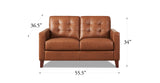 Aiden Leather Sofa Collection