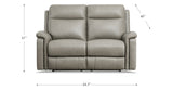 Stanfield Power Headrest Zero Gravity Reclining Sofa Collection