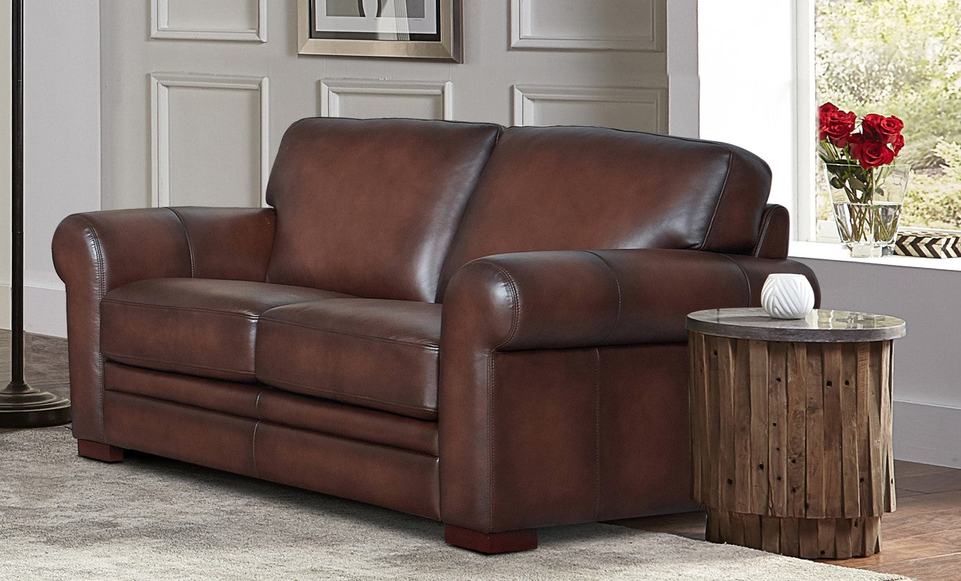 brookfield leather sofa collection